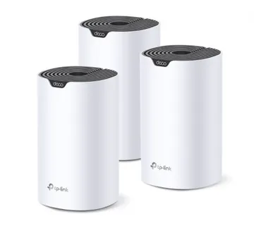 TP- Link AC1900 Deco S7 (3-pack) Mesh Wi-Fi, Dual-Band, 600 Mbps/1300 Mbps (2.4GHz/5GHz), 3×LAN, 3×interna antena, Deco App - cover