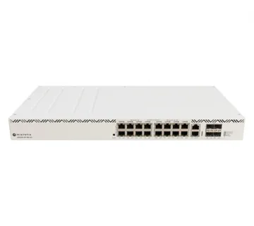 Mikrotik CRS320-8P-8B-4S+RM, ARM 32bit Dual-Core 800 MHz CPU, 256MB RAM, 32MB, 1-8 PoE+(802.3af/at), 9-16 PoE++(802.3af/at/bt - Umag