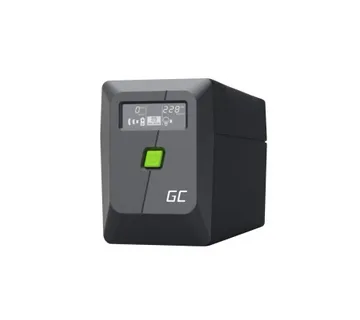 Green Cell UPS (UPSLM360) 650VA/360W, Modified sine wave, Line Interactive AVR, LCD - Umag