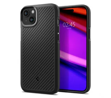 Spigen Core Armor, zaštitna maska za telefon, mat crna - iPhone 15 Plus (ACS06454) - Umag