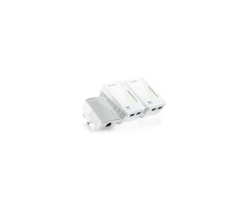 AV500 2-port Powerline WiFi Extender 3-pack KIT, including 2 TL-WPA4220 and 1 TL-PA4010, 500Mbps P - Umag