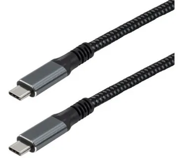 Transmedia USB C 3.2 cable with E-Marker chip, 3m - Umag