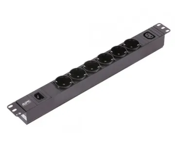 Easy PDU, Basic, 1U, 10A, 230V, (6)Schuko&(1)C13 - Umag