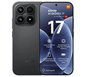 Xiaomi 17 5G Dual Sim 12GB RAM 512GB - Black - Umag