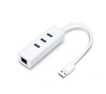 TP-Link USB 3.0 3-Port Hub Gigabit Ethernet Adapter 2 in 1 USB Adapter - Umag