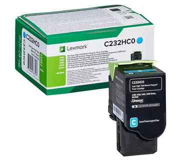 Toner Lexmark C232HC0 cyan 2.3k - Umag