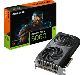 GIGABYTE GeForce RTX 5060 WINDFORCE 8G NVIDIA 8 GB GDDR7 - Umag