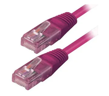 Transmedia Cat.5e UTP Kabel 5M, Purple - Umag
