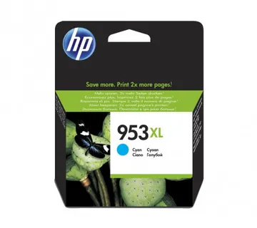 Tinta HP F6U16AEBGX no.953XL OJ PRO 8210/8218/8710/8720/8730/8740 cyan - Umag