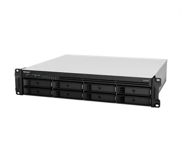 Synology RS1221RP+ RackStation 8-bay NAS server, 4GB DDR4, Hot-Swap 2.5"/3.5" HDD, 4xG-LAN, USB3.2 Gen1×2, eSATA×1, Redundant - Umag