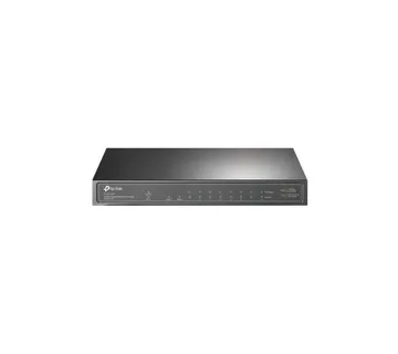 TP-Link 10-port Gigabit PoE preklopnik (Switch), 8×10/100/1000M RJ45 PoE+ ports, 1×G-LAN, 1×SFP, metalno kućište (63W) - Umag