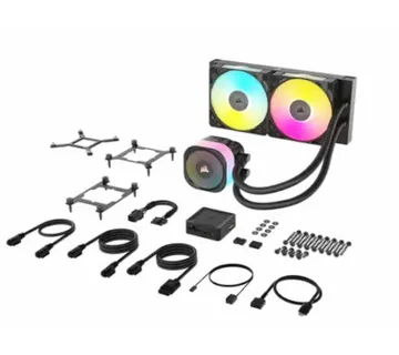 Vodeno Hlađenje Corsair Titan 240 RXRGB AIO, 240mm Radiator, Liquid CPU Cooler - Umag