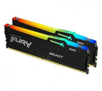 Kingston FURY Beast RGB 16GB (2x8GB) DDR5 6000 MHz - Umag
