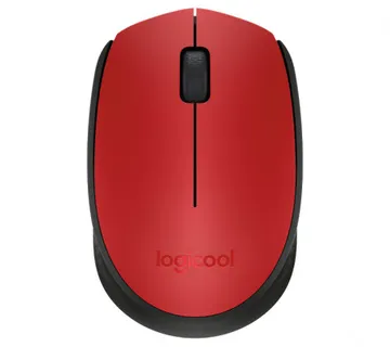 Logitech M171 bežični optički miš, crveno-crna - Umag