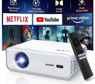 Projektor Vankyo Aurzen EAZZE D1 - FHD 1080P, 200 ANSI, Smart OS, Dolby Audio - Umag