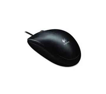 LOGI B100 optical Mouse Black USB OEM - Umag