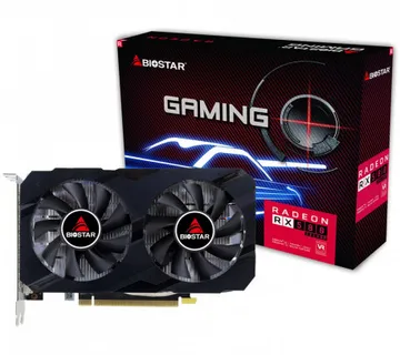 Biostar AMD Radeon RX580 8GB GDDR5/256-bit, PCIe 3.0, HDMI/DVI/DP - Umag