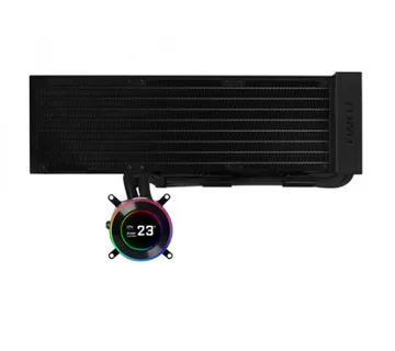 AIO Liquid Cooler Lian Li HydroShift II LCD-C 360 Fanless - Umag
