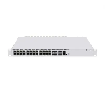 Mikrotik Cloud Router Switch CRS326-4C+20G+2Q+RM, 20x 2.5 GIGABIT Ethernet, 4x Combo ports ethernet 2.5G/10G SFP+, 2x 40G QSF - Umag