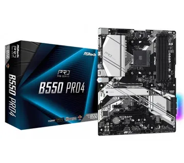 Asrock AMD AM4 B550 PRO4 - Umag