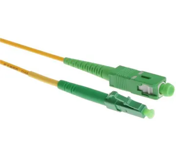 NFO Patch cord, LC APC-SC APC, Singlemode 9 125, G.657A2, Simplex, 3m - Umag