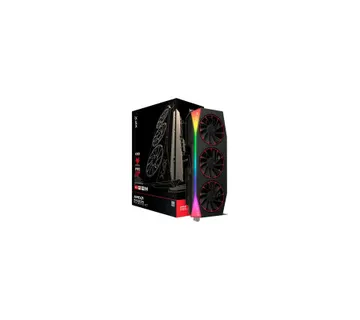 XFX Mercury AMD Radeon RX 9070XT OC Magnetic Air Edition with RGB 16GB GDDR6 HDMI 3xDP, AMD RDNA 4 - cover