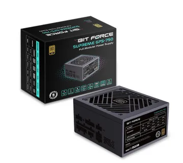 BIT FORCE napajanje 750W 80+ GOLD SUPREME GPS-750, modularno, ATX 3.1, PCI-E 5.1, FDB - Umag