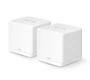 Mercusys Halo H60X(2-pack) AX1500 Whole Home Mesh WiFi 6, Dual-Band 300Mbps/1201Mbps (2.4GHz/5GHz), 802.11ax/ac/n/a 2.4 GHz - - Umag