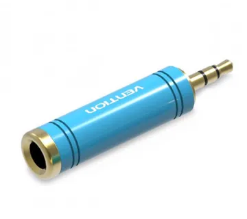 Vention 6.5mm Female to 3.5mm Male Adapter Blue - Umag