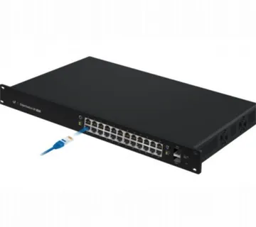 Ubiquiti Networks 24-Port GbE 24V High Power PoE 250W 2x SFP Switch - Umag