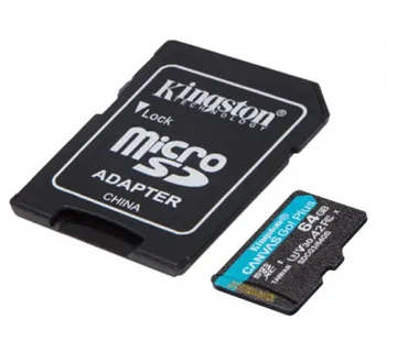 Kingston microSDXC, Select plus, Class10, 64GB - cover