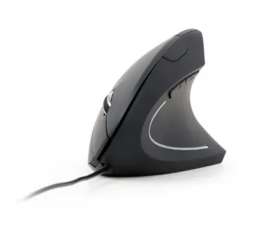 Gembird Ergonomic 6-button optical mouse, black - Umag