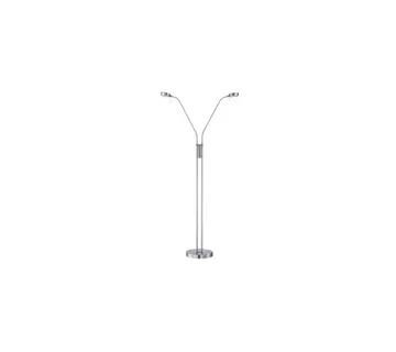 EcoVision LED podna svjetiljka 2×5W, 3000K - topla bijela, podesiva akrilna sjenila - Umag