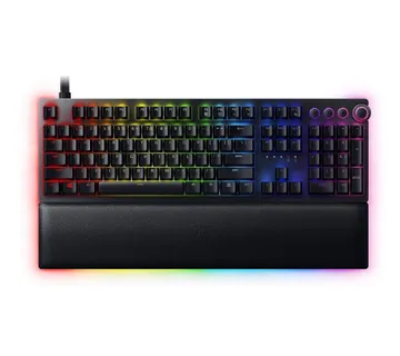 Razer Huntsman V2 - Optical Gaming Keyboard (Linear Red Switch) - Nordic Layout (ADRIATIC LASER) - Umag