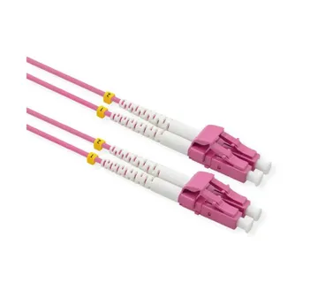 Roline VALUE optički mrežni kabel 50/125µm LC/LC Duplex, OM4, LSOH, ljubičasti, 7.0m - Umag