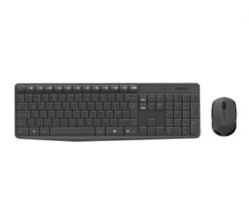Logitech MK235 bežična tipkovnica+miš, USB, crna (920-008031) - Umag