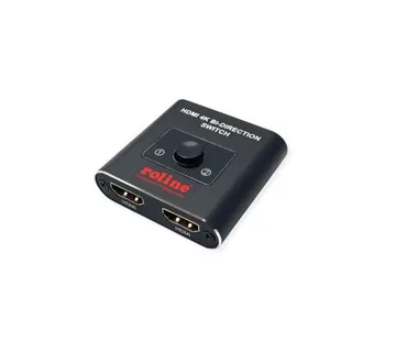 Roline HDMI dvosmjerni preklopnik 4K60 (2 ulaza/1 izlaz) - Umag