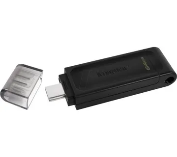 Kingston DT 70, 64GB, USB 3.2 Gen1, USB-C - Umag