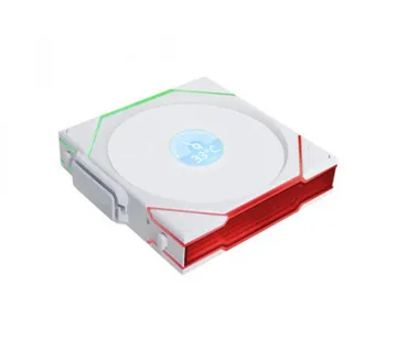 Ventilator Lian Li UNI FAN TL Wireless LCD 120 Reverse Blade ARGB PWM 120mm, white - Umag