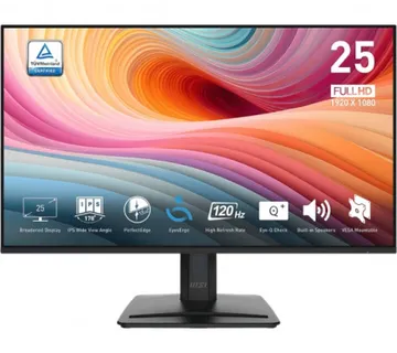 Monitor MSI PRO MP251 E2 / 24.5" / FHD / IPS / 120Hz / 1ms (MPRT) / black - Umag