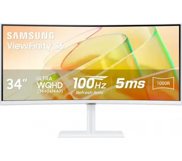 Samsung 34" LS34C650TAUXEN, QHD VA,100hz,USB-C,HAS - Umag
