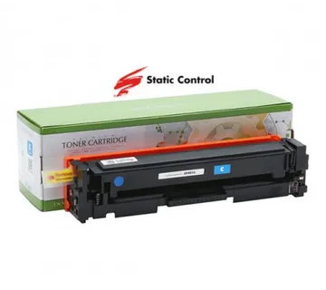 Toner Static Control HP Canon CF401A Cyan - Umag