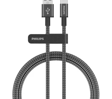 Philips USB-A na USB-C kabel, 2m, 3A, 60W, 480Mbps - Umag