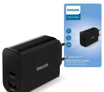 Philips zidni punjač 1xUSB-C i 1xUSB-1A 30W - Umag