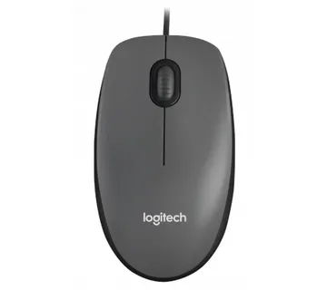 Logitech M90 žičani optički miš, siva - Umag