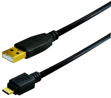 Transmedia USB typeA plug-Micro USB typeA Gold Plated Plug - Umag