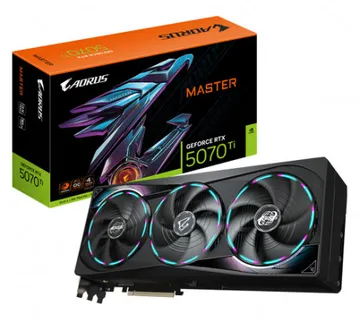 GIGABYTE AORUS GeForce RTX 5070 Ti MASTER 16G NVIDIA 16 GB GDDR7 - Umag