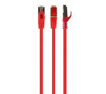 Gembird S FTP Cat.6A LSZH patch cord, red, 3 m - Umag