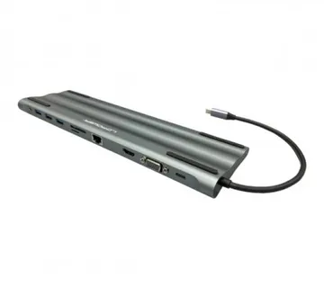 LC-Power 11u1,HDMI/VGA/SD/RJ45/U3 - Umag