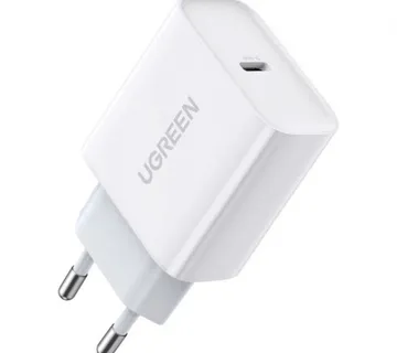 UGREEN zidni punjač 20W, USB-C, PD3.0/QC4.0+, bijeli - Umag